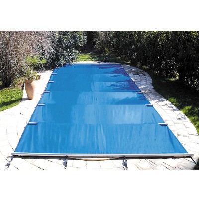 Couverture hiver et sécurité pour piscine rectangulaire 6 x 3m