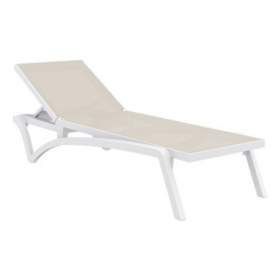 Mobilier De Jardin Costa - Blanc/Blanc