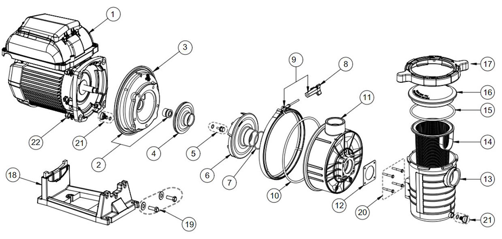 Pompe Pentair UltraFlow Plus